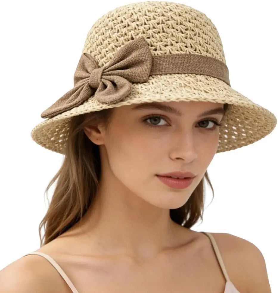 Chapeau de Soleil Léger pour Femme – Accessoire de Plage Incontournable Nouvelle Collection