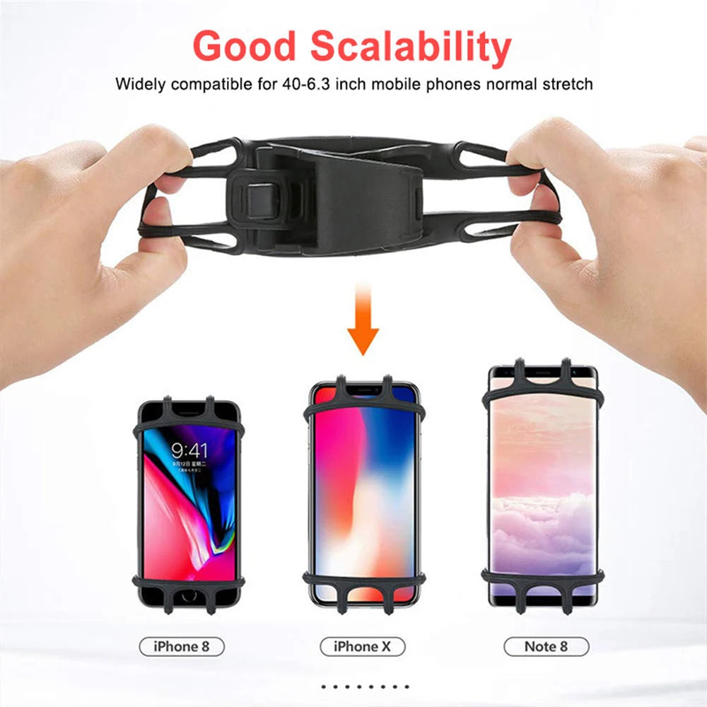 Support Téléphone Universel : Vos Trajets en Sécurité, à Vélo comme en Poussette.
