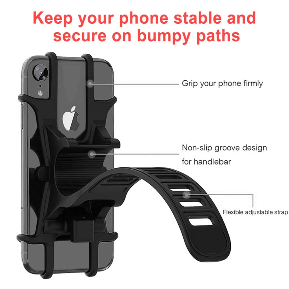 Support Téléphone Universel : Vos Trajets en Sécurité, à Vélo comme en Poussette.