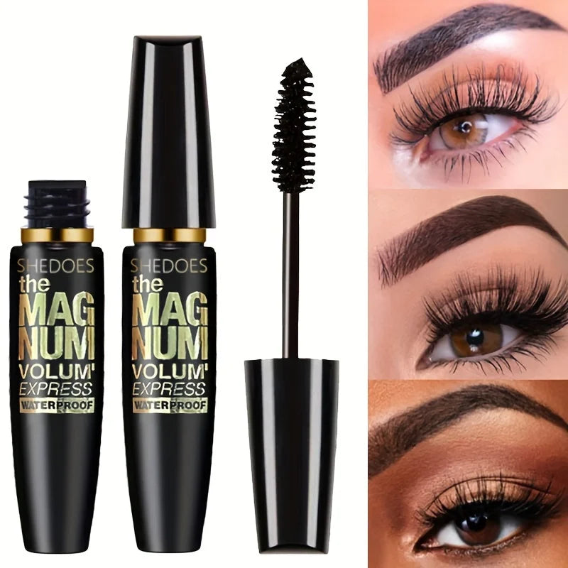 Mascara Fibres Liquides 4D — Volume, Longueur & Recourbe Infaillible