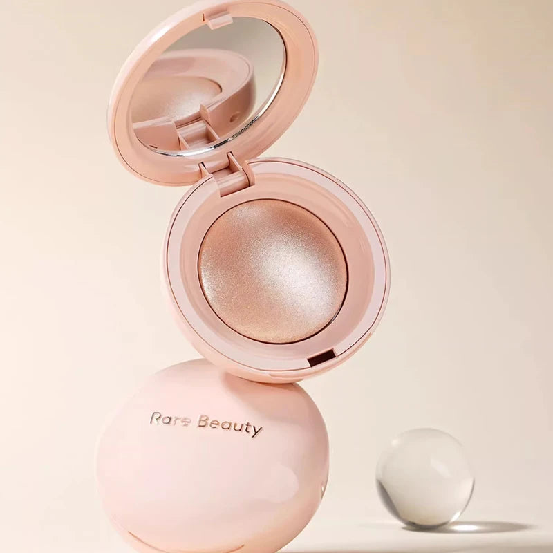 Rare Beauty Powder Blush Highlight Stick Highlighter Mirror Long-Lasting Glowing Face Makeup Set for Natural Radiant Finish