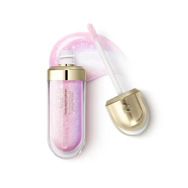 Gloss Liquide Effet Miroir 3D — Lèvres Galbées & Nourries