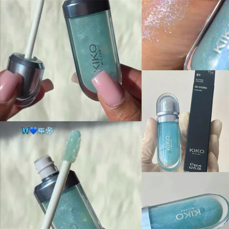 Gloss Liquide Effet Miroir 3D — Lèvres Galbées & Nourries