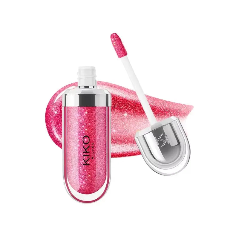 Gloss Liquide Effet Miroir 3D — Lèvres Galbées & Nourries