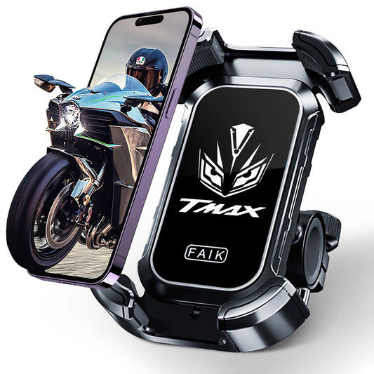Support Smartphone Spécial T-MAX : La Stabilité Absolue, Même à Haute Vitesse.