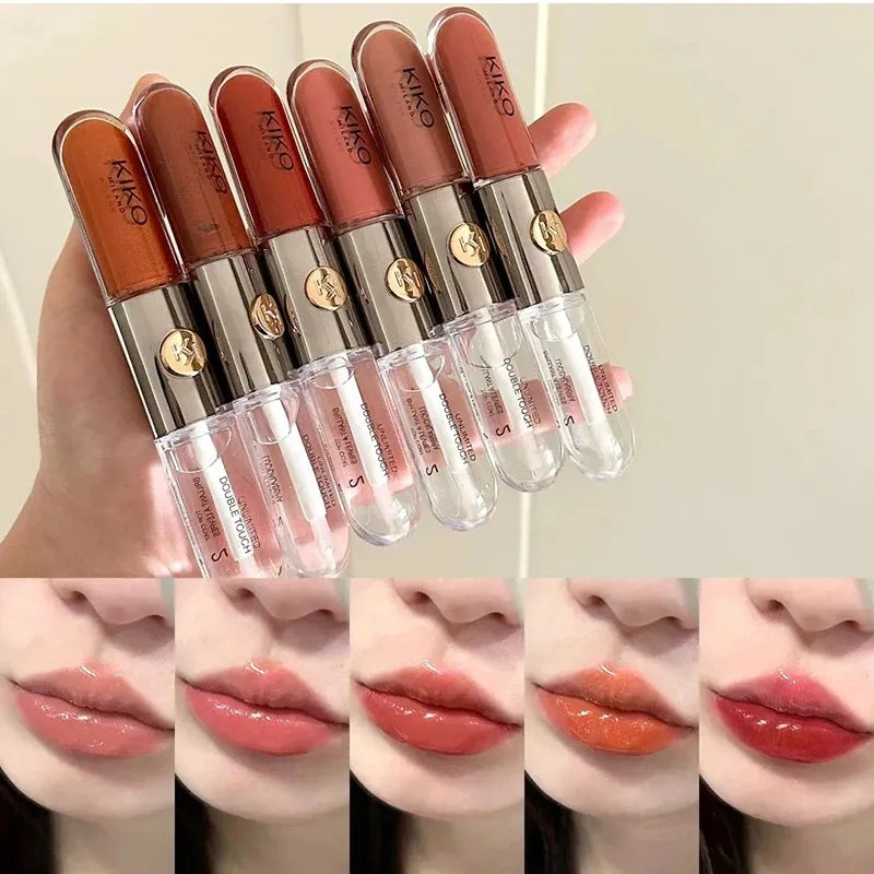 Gloss Liquide Effet Miroir 3D — Lèvres Galbées & Nourries