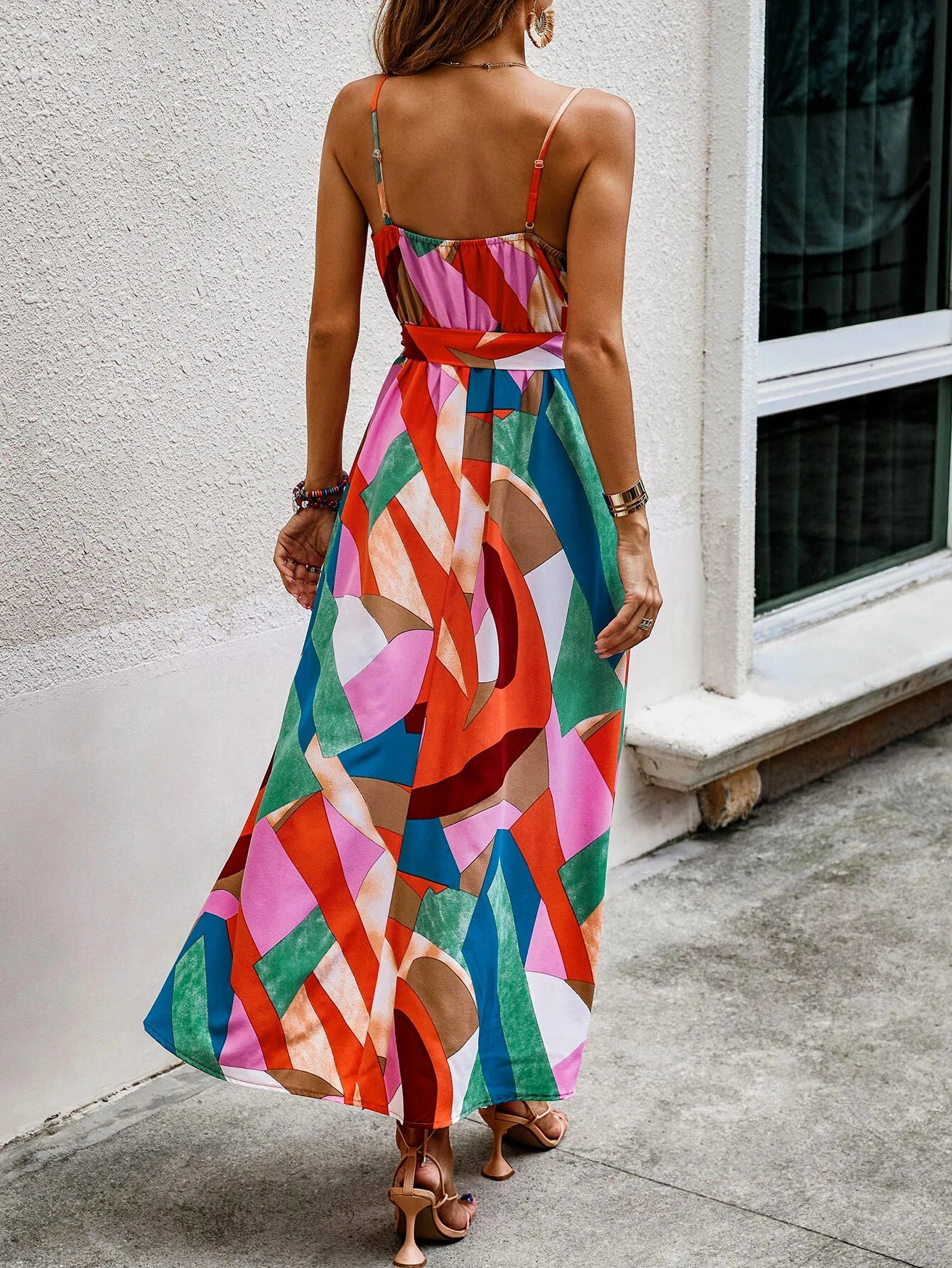 Robe à Bretelles & Taille Nouée Collection Été 2026