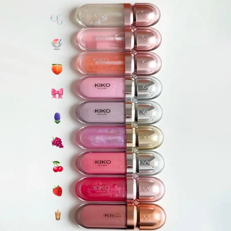 Gloss Liquide Effet Miroir 3D — Lèvres Galbées & Nourries